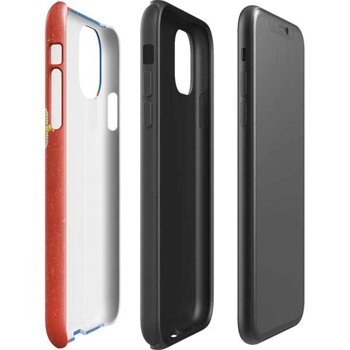 Serbia Flag Distressed iPhone 11 Pro Max Impact Case